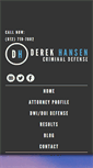 Mobile Screenshot of derekhansenlaw.com